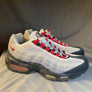 Men’s Nike Airmax 95s - 2009 Release. Sport Red - Size 7.5